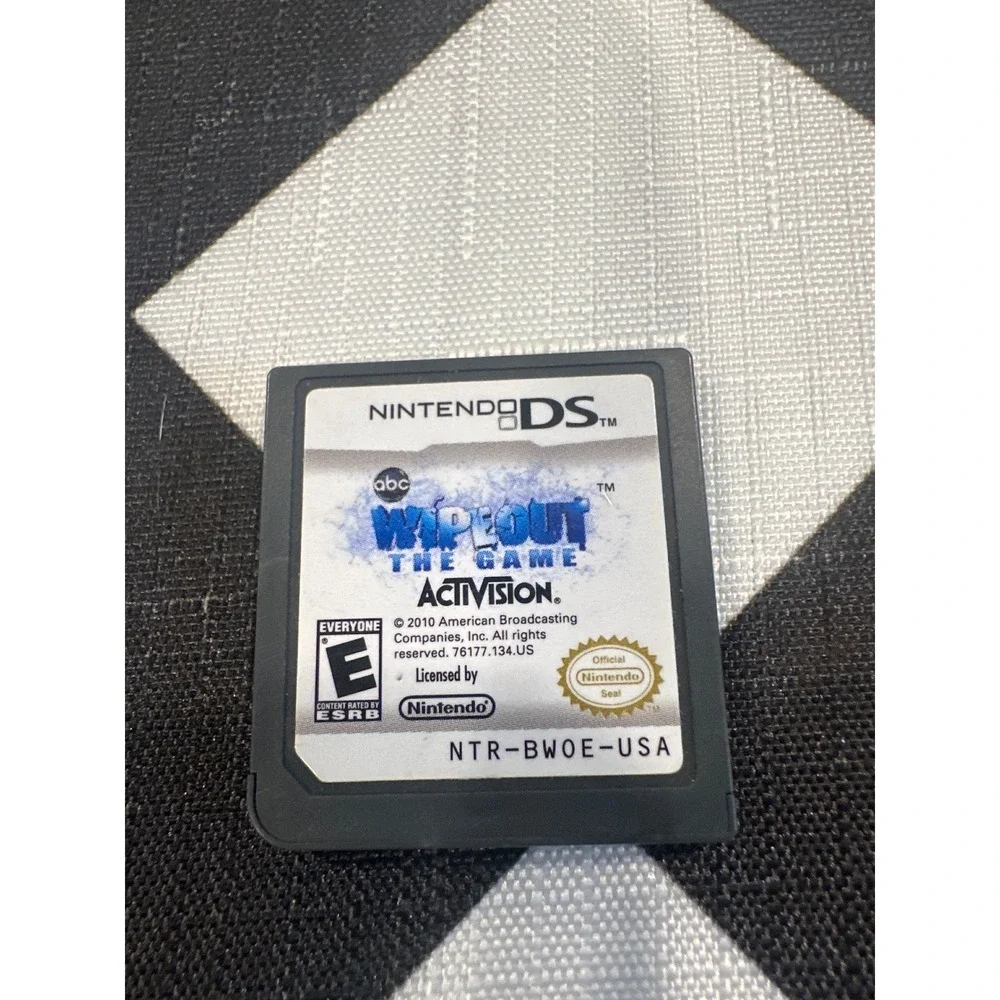 Nintendo DS Jake Power Handyman and Wipeout The Game Authentic set of 2 tested